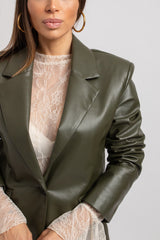 Blazer FEDERICA BI in ecopelle