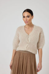 Cardigan mohair FEDERICA BI