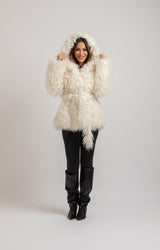 Ecopelliccia bianca FEDERICA BI