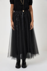 Gonna in tulle e paillettes FEDERICA BI
