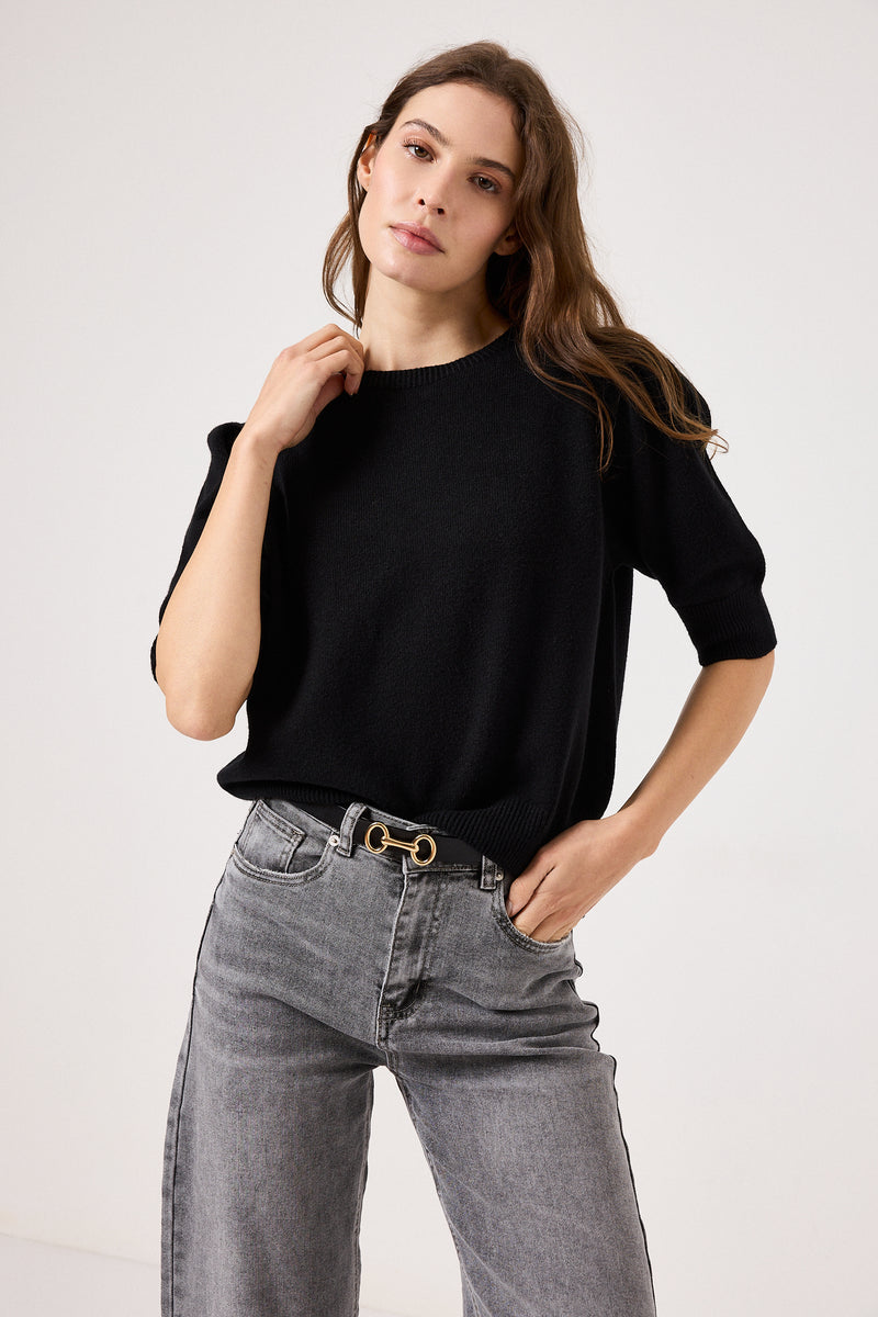 Maglia nera FEDERICA BI