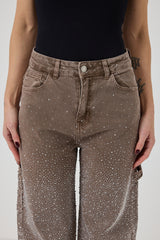 Denim glacé cristalli FEDERICA BI