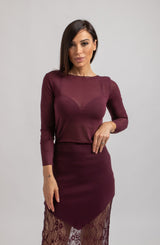 Maglia misto cachemire FEDERICA BI