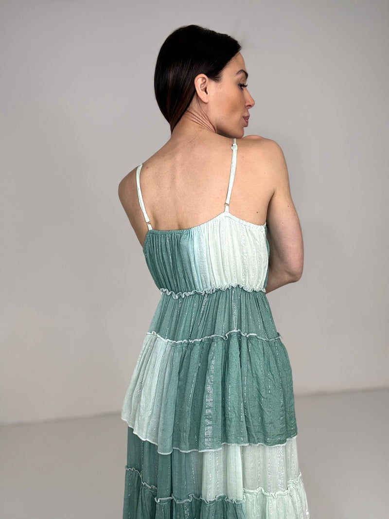 Abito in viscosa BOHO FEDERICA BI