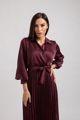 Abito FEDERICA BI bordeaux