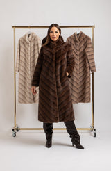 Ecopelliccia moro FEDERICA BI
