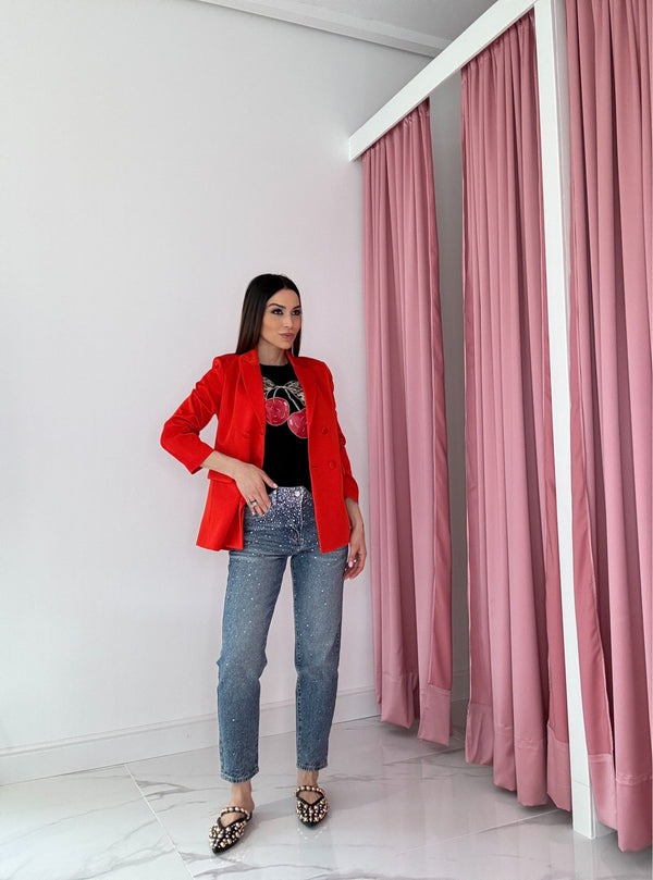 Denim cristalli FEDERICA BI