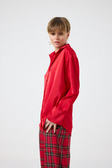 Camicia in raso FEDERICA BI ( più colori )