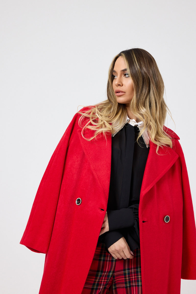 Camicia nera in chiffon FEDERICA BI