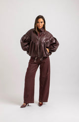 Giacca bordeaux FEDERICA BI