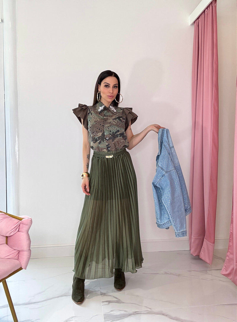 Camicia camouflage FEDERICA BI