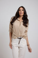 Camicia beige FEDERICA BI