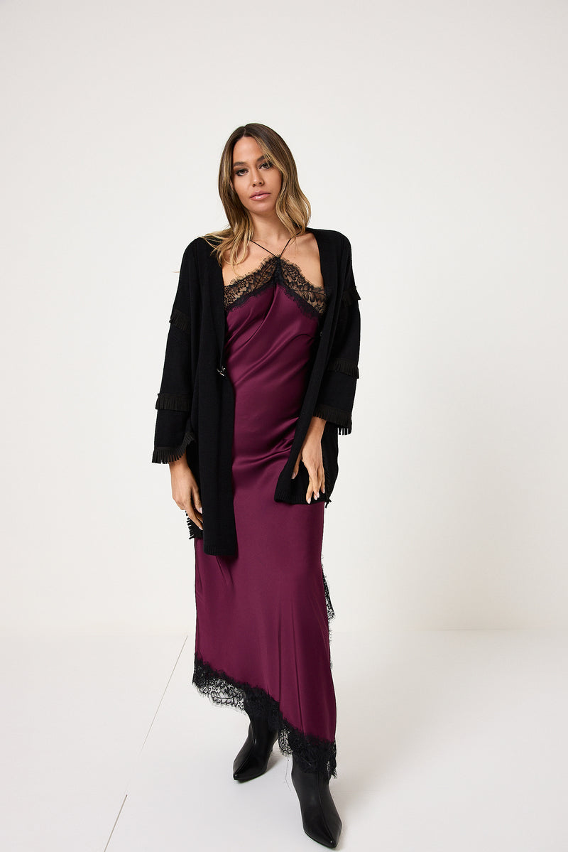 Abito in raso slip dress FEDERICA BI ( vari colori )