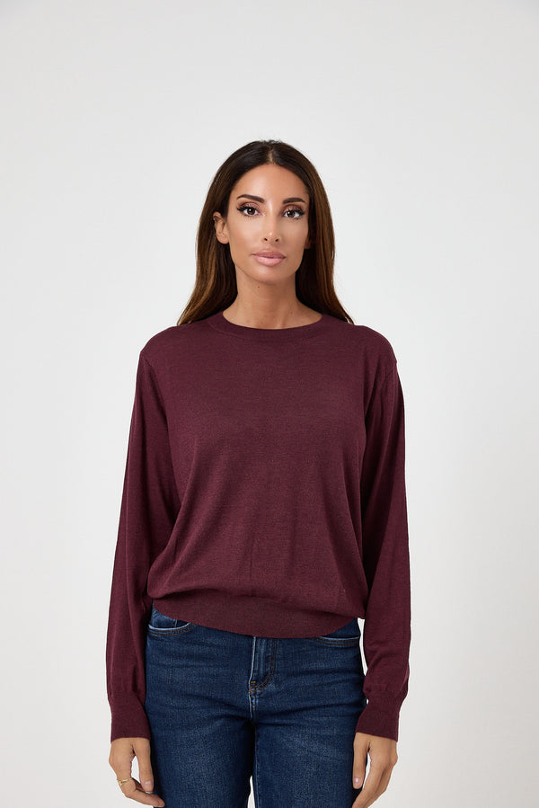 Maglia mano cachemire FEDERICA BI ( vari colori )