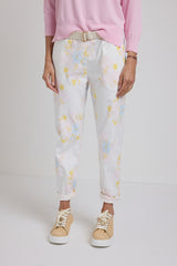Pantalone MIMI’ bianco BY FEDERICA BI