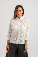 Camicia bianca in pizzo FEDERICA BI