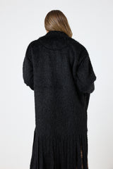 Cappotto lungo con frange FEDERICA BI ( due colori )