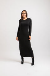 Abito nero cut out FEDERICA BI