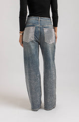 Denim cristalli FEDERICA BI