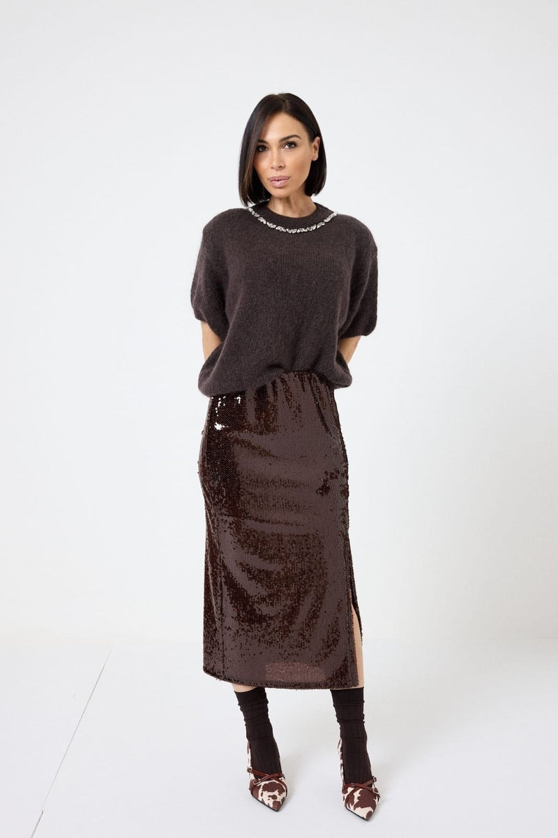 Gonna in paillettes FEDERICA BI ( più colori )