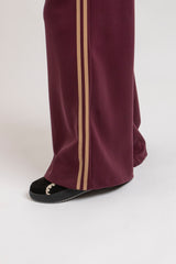 Completo in felpa bordeaux FEDERICA BI