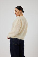 Cardigan mohair FEDERICA BI