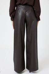 Pantalone moro in similpelle FEDERICA BI