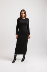 Abito nero cut out FEDERICA BI