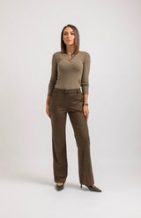 Tailleur in suede FEDERICA BI