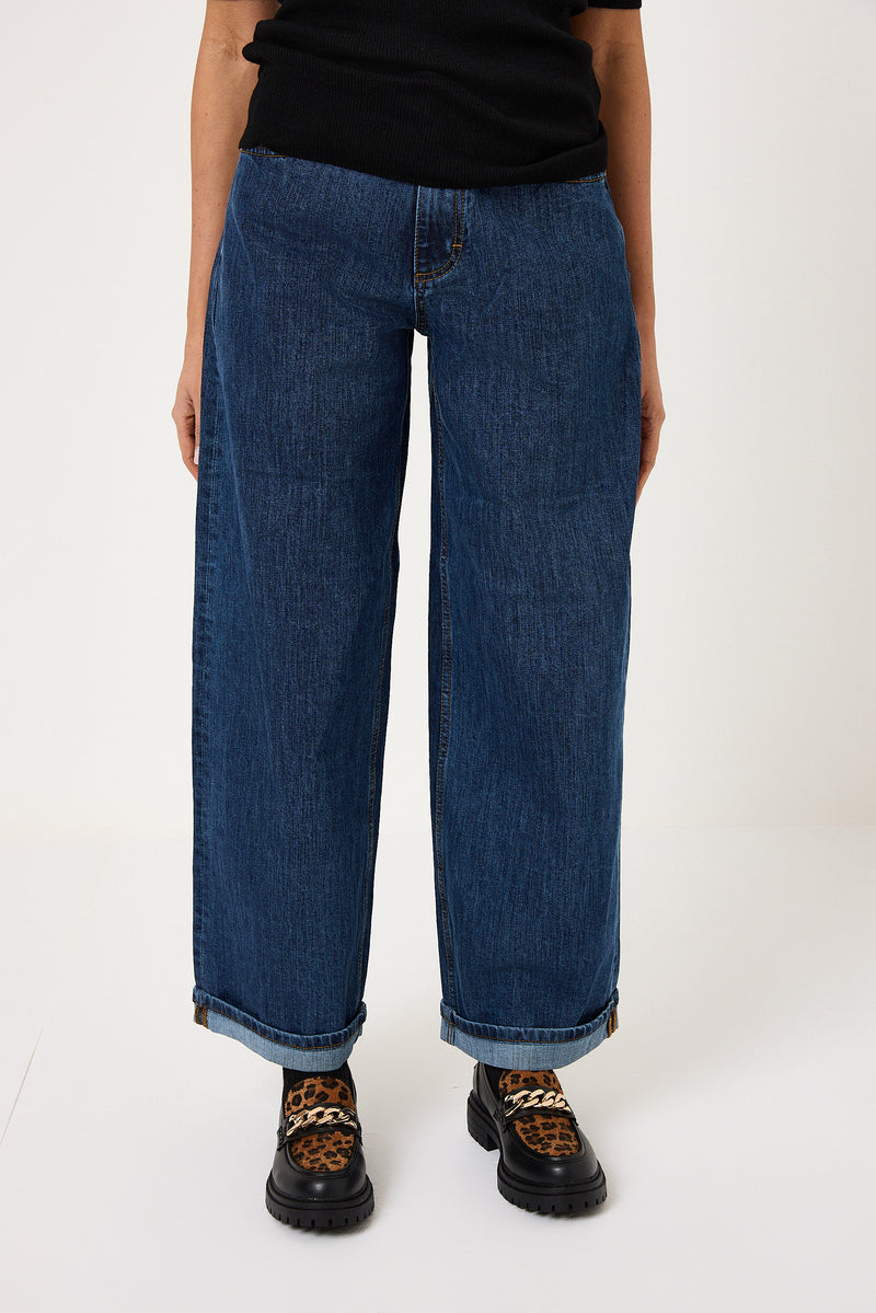 Denim blu over FEDERICA BI
