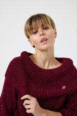 Maglia collo ampio FEDERICA BI