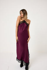 Abito in raso slip dress FEDERICA BI ( vari colori )