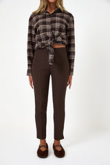 Pantalone marrone FEDERICA BI