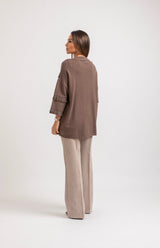 Cardigan frange FEDERICA BI