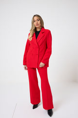 Blazer rosso FEDERICA BI