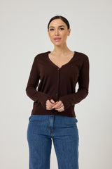 Cardigan in lana FEDERICA BI