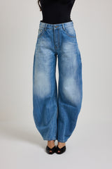 Denim azzurro balloon FEDERICA BI