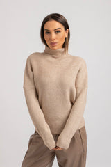 Maglia beige AURORA BY FEDERICA BI