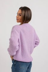 Maglione con colletto gioiello FEDERICA BI (due colori)