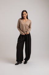 Pantalone nero FEDERICA BI