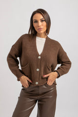 Cardigan lana e cachemire FEDERICA BI