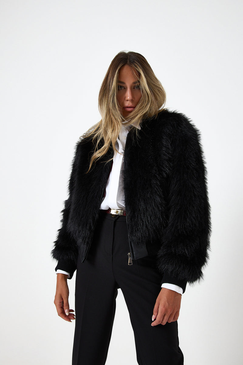 Giacca ECO nera FEDERICA BI