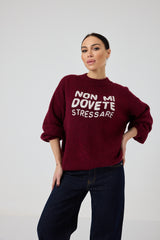 Maglia FEDERICA BI “NON MI DOVETE STRESSARE”