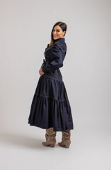 Abito FEDERICA BI in blu denim