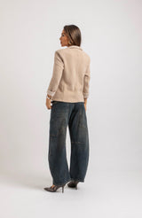 Blazer beige FEDERICA BI