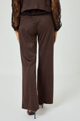Pantalone moro in ecosuede FEDERICA BI