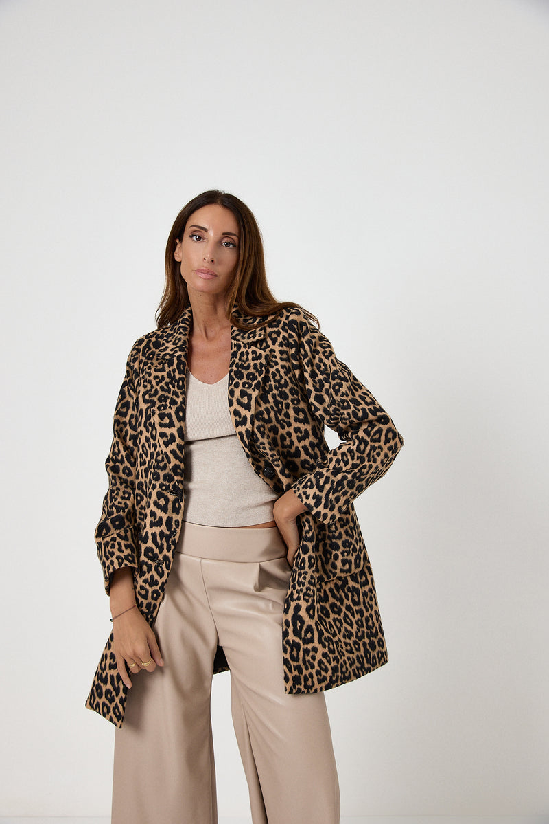 Cappotto stampa FEDERICA BI