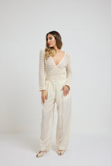 Tailleur white cream FEDERICA BI
