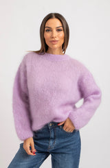 Maglione in mohair FEDERICA BI (due colori)