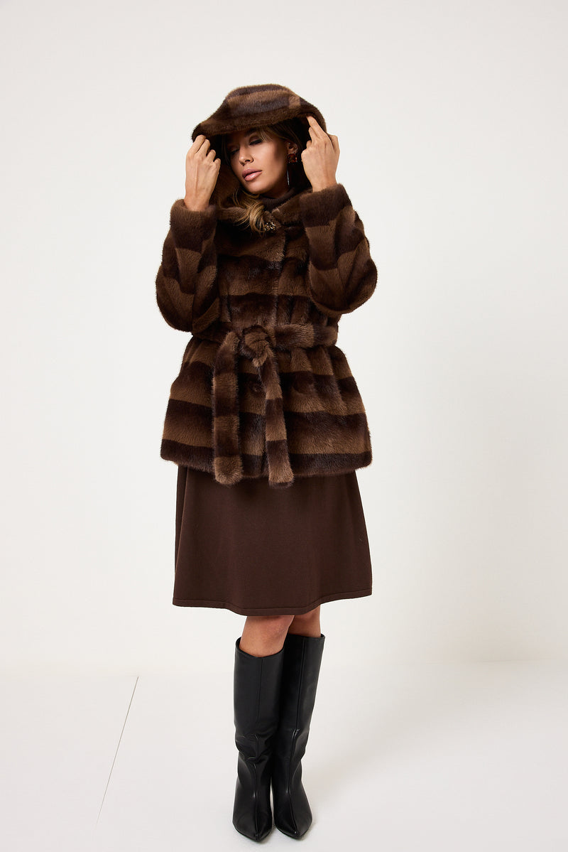 Ecovisone marrone FEDERICA BI